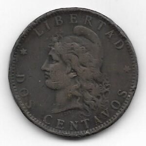 Argentina 2 centavos 1888