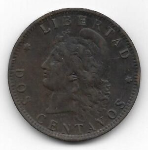 Argentina 2 centavos 1894