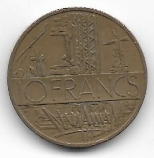 Francia 10 francos 1984 KM 940