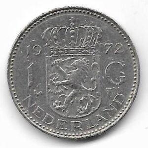 Holanda 1 gulden 1972 KM 184a