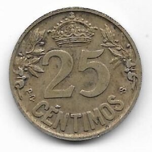 España 25 cmos 1925 KM 740