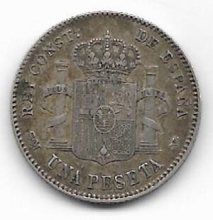 España Peseta 1900 Alfonso XIII KM 706