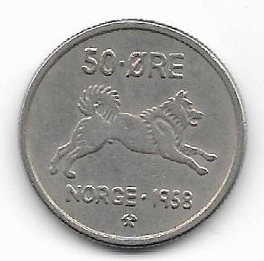 Noruega 10 ore 1958 KM 408
