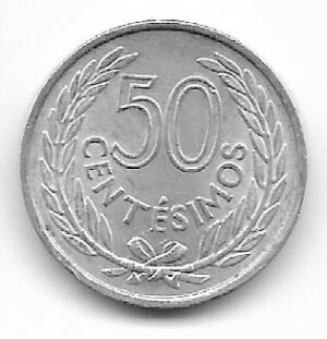 Uruguay 50 centesimos 1965 KM 45