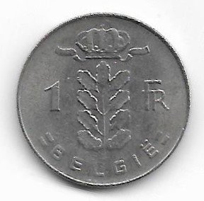 Belgica 1 franco 1976 KM 143.1