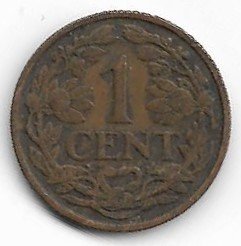 Holanda 1 cent 1925 KM 152